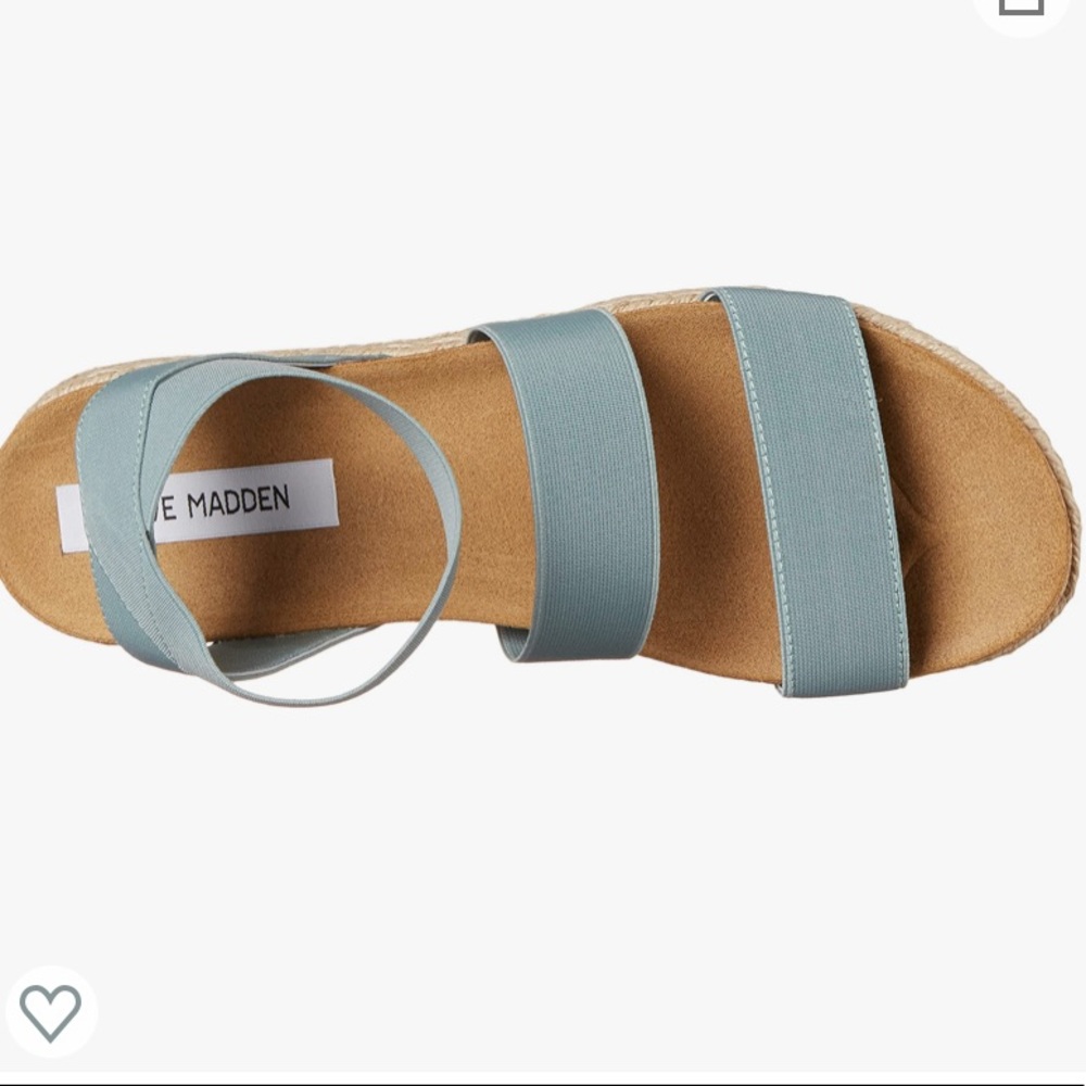 Steve Madden Kimmie Wedge Sandal blue